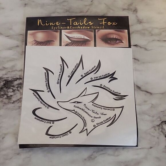 Precision Eyeliner & Eyeshadow Stencil Kit 2 Pack ( 24 stickers ) - Picture 9 of 10